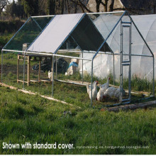 gallinero corredizo de puerta de metal 6M X 3M corren para gallinas de patos de conejo